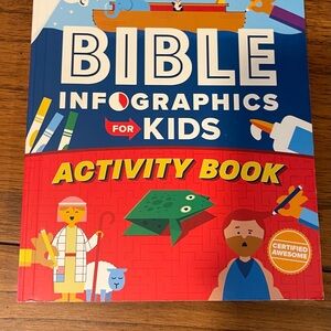 Bible Infographics for Kids Activity Book